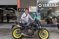 恭喜 林先生 MT-07 交車囉!!